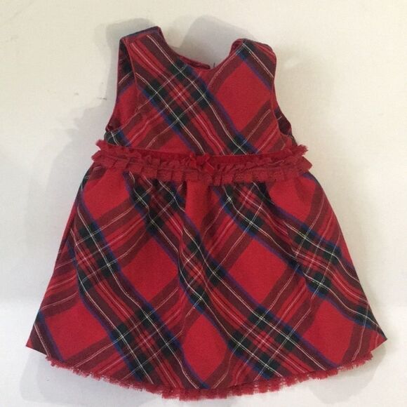 Bundle Sale 3 for $15 | The Children’s Place | 2 pc Plaid Dress | 6-9 months - Picture 1 of 13
